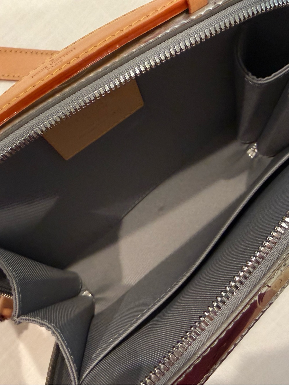 Louis Vuitton Shoulder Bag Monogram Mirror Handle Soft Trunk M45885 Silver - Picture 4 of 17